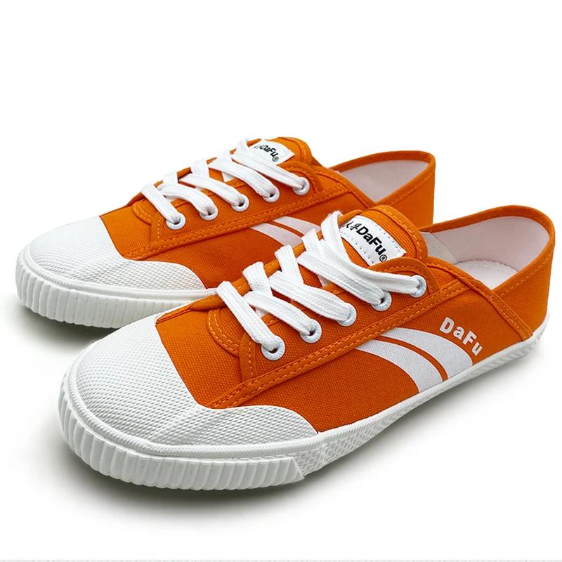 Dafu-Baskets ShaCristKungfu pour hommes et femmes, Chaussures orange améliorées, Original, Nouveau