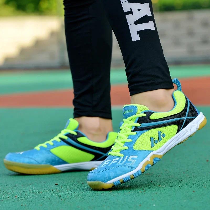 Chaussures de tennis de table professionnelles pour hommes et femmes, baskets de sport en plein air,