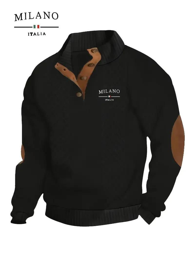 Le nouveau sweat à capuche à col montant tendance 2025 est à la mode et populaire, confortable pour