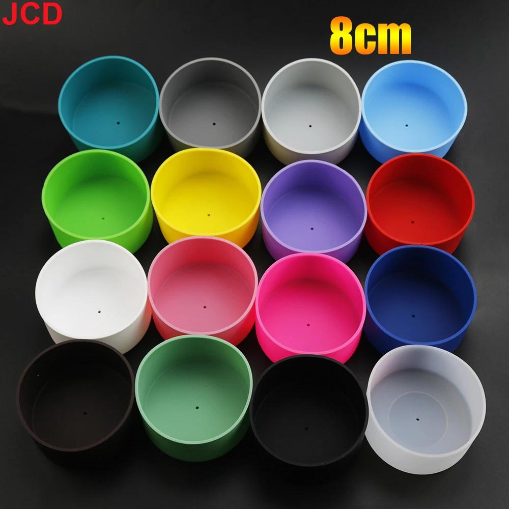 Manchon de protection de gaine inférieure de tasse en Silicone de 8cm pour bouteille de thé d'eau en