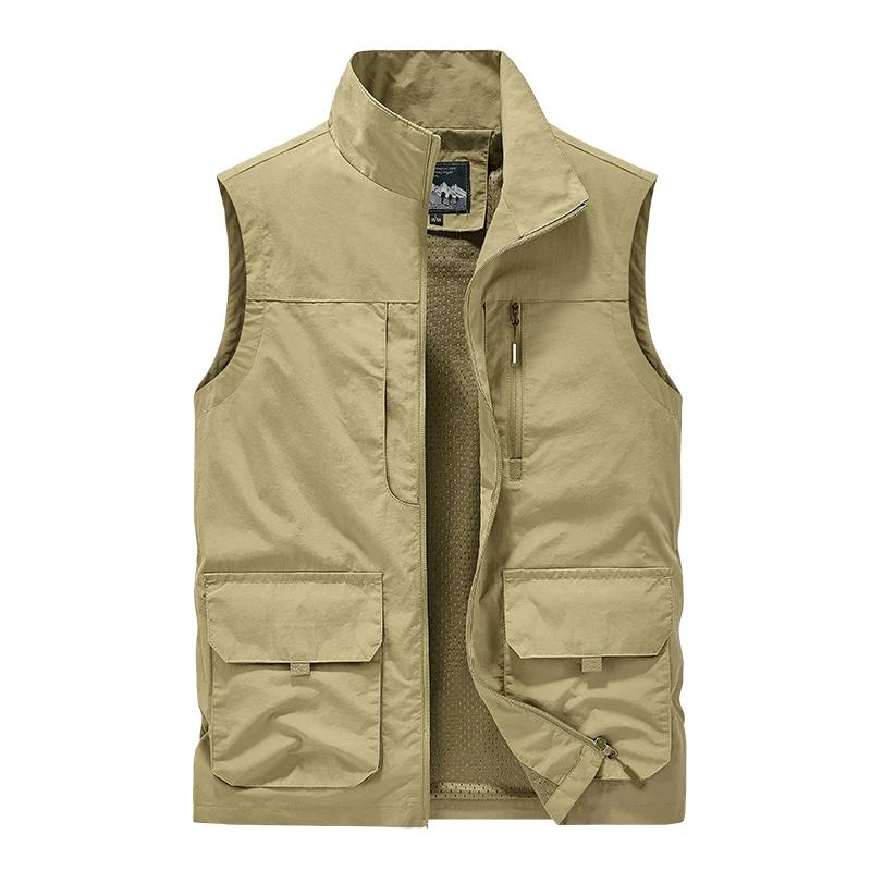 Gilet de course à pied pour homme, respirant et coupe-vent, polyvalent et confortable, idéal pour le