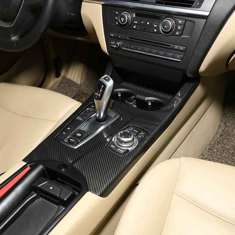 Autocollant de décoration de panneau de changement de vitesse de console centrale, garniture de styl