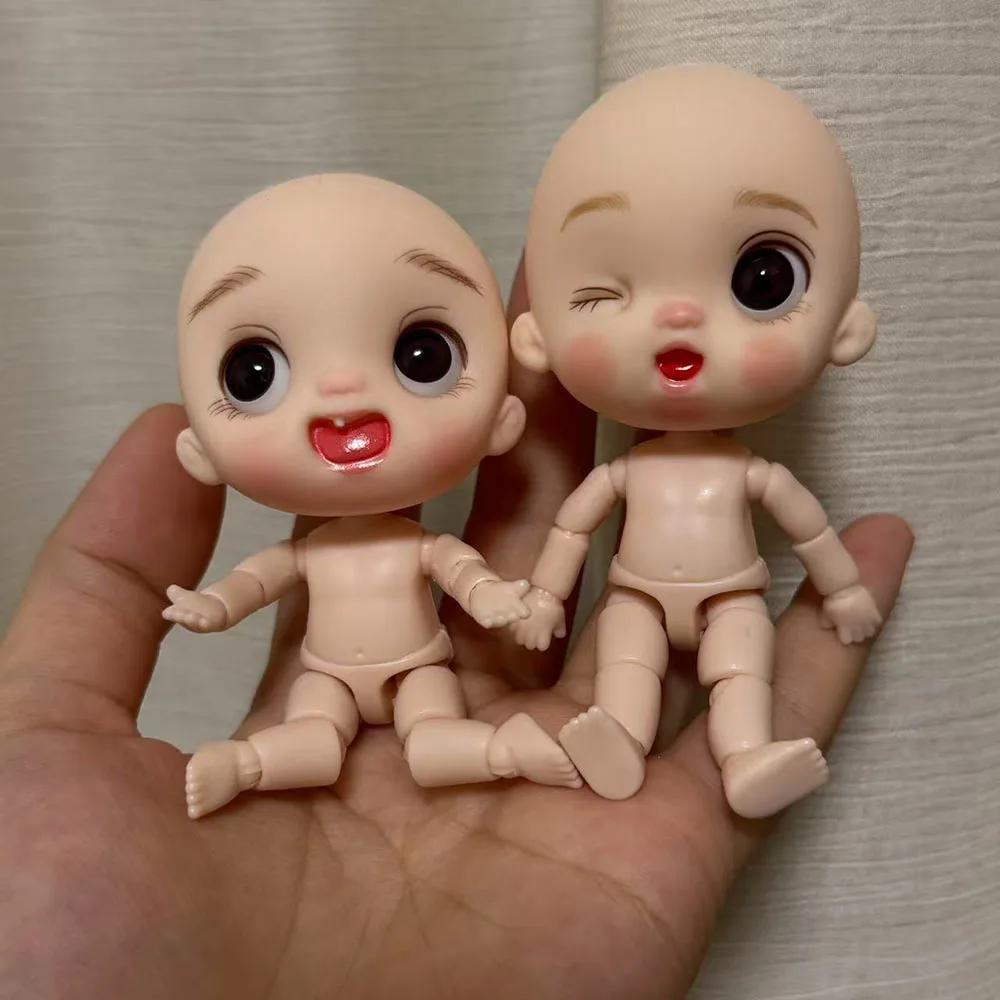 Poupée multi-articulation BJD de 9CM, avec Expression faciale, jouet pour filles, cadeau