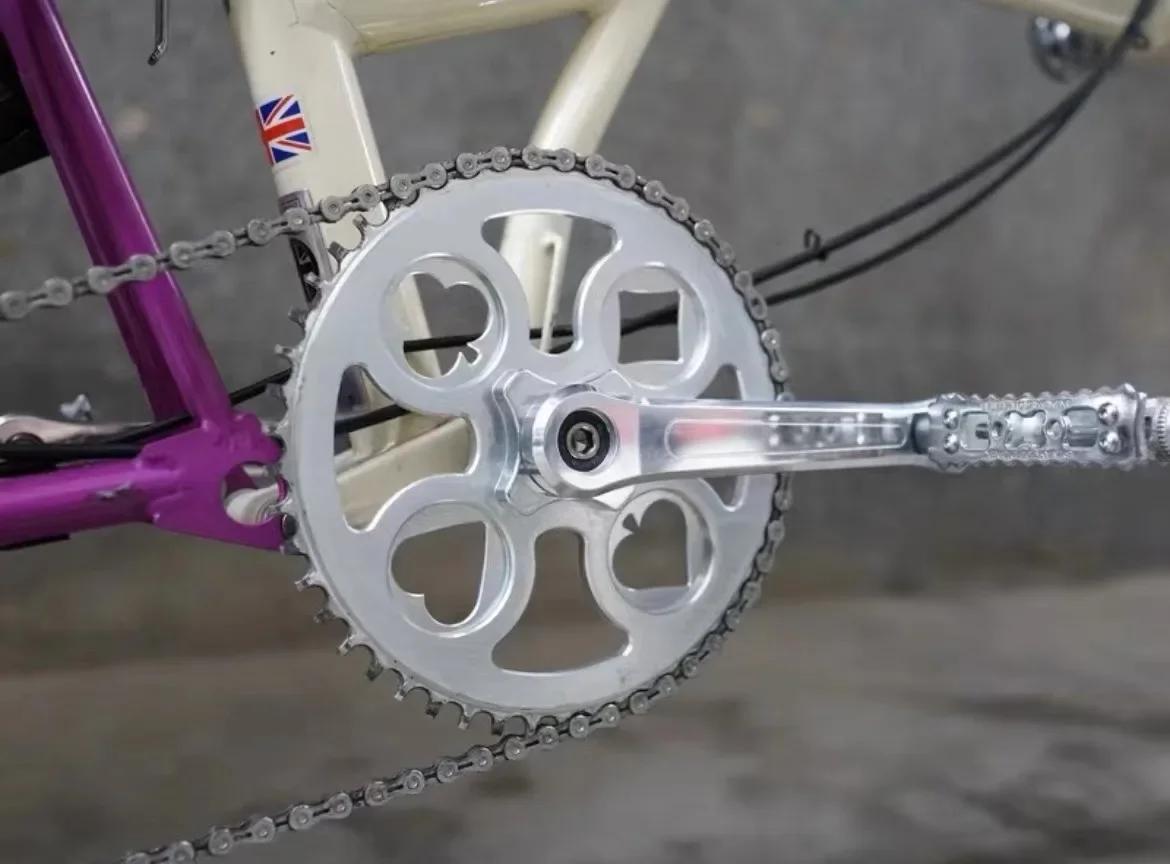 Manivelles de poker Retour aux anciens Chainrings 46T Limited et épuisé