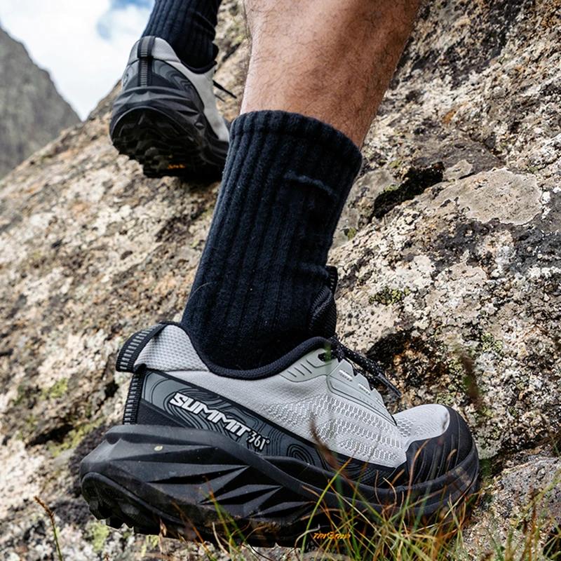 361 degrés Yushan 3.0 hommes chaussures de course randonnée amorti Flexible respirant antidérapant e