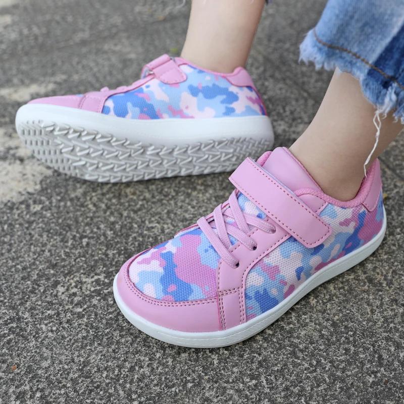 Chaussures minimalistes à largeur étendue pour enfants (petits/grands) + Baskets minimalistes à ouve