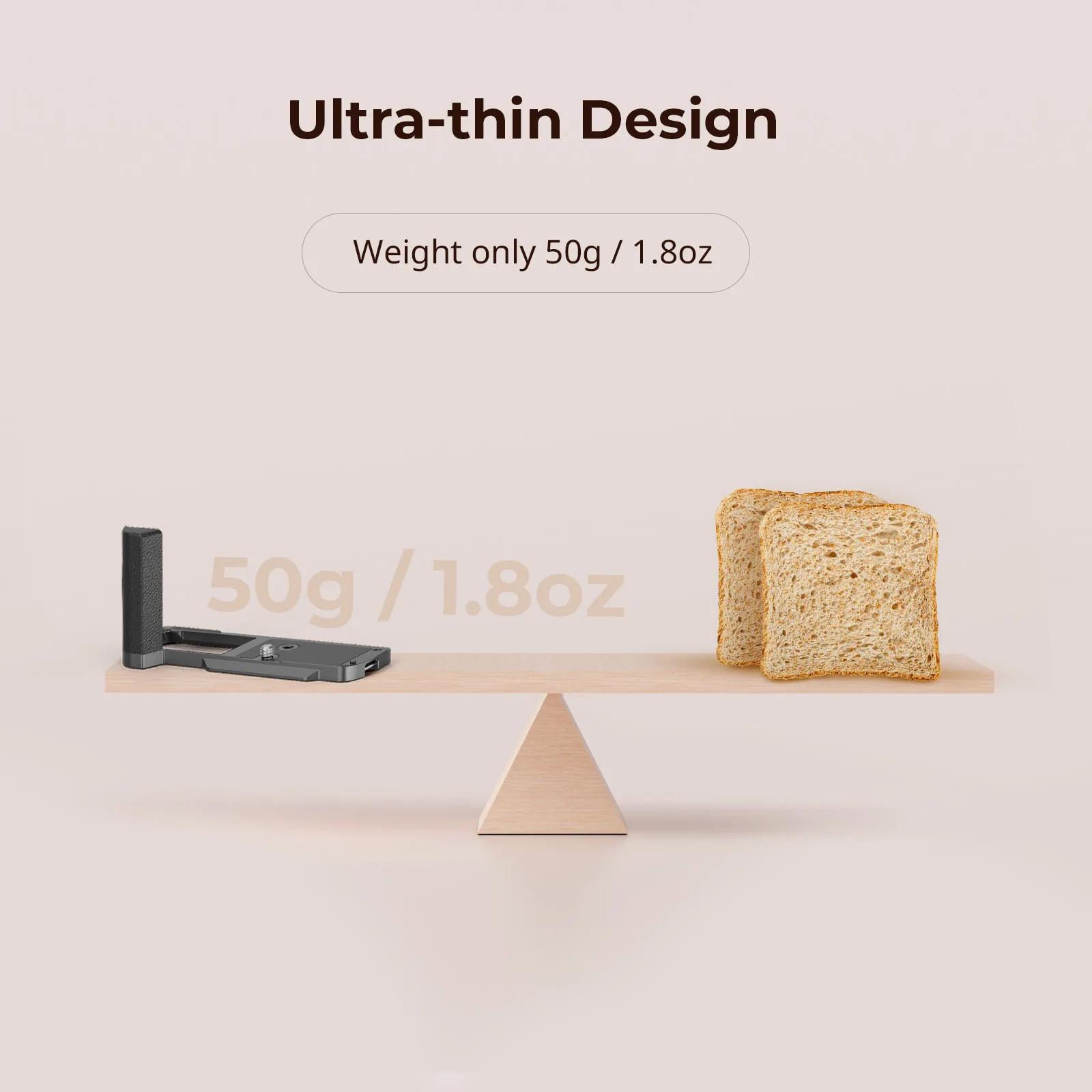 SmallRig-Poignée en forme de L pour Panasonic LUMIX S9, plaque de dégagement rapide Arca-Swiss pour