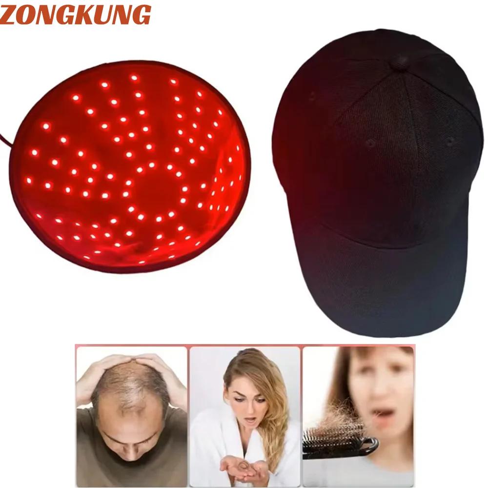 Chapeau de thérapie à la lumière rouge avec 96 perles de lampe, capuchon professionnel pour la crois