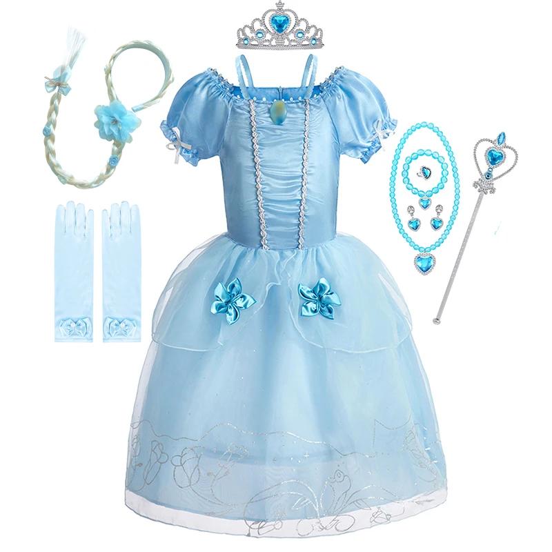 Cendrillon Belle Costume pour filles déguisement d'halloween Cosplay raiponce robe de princesse bébé