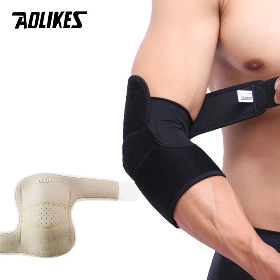 AOLIKES 1 pièces attelle de coude, enveloppe de soutien réversible pour les articulations, soulageme