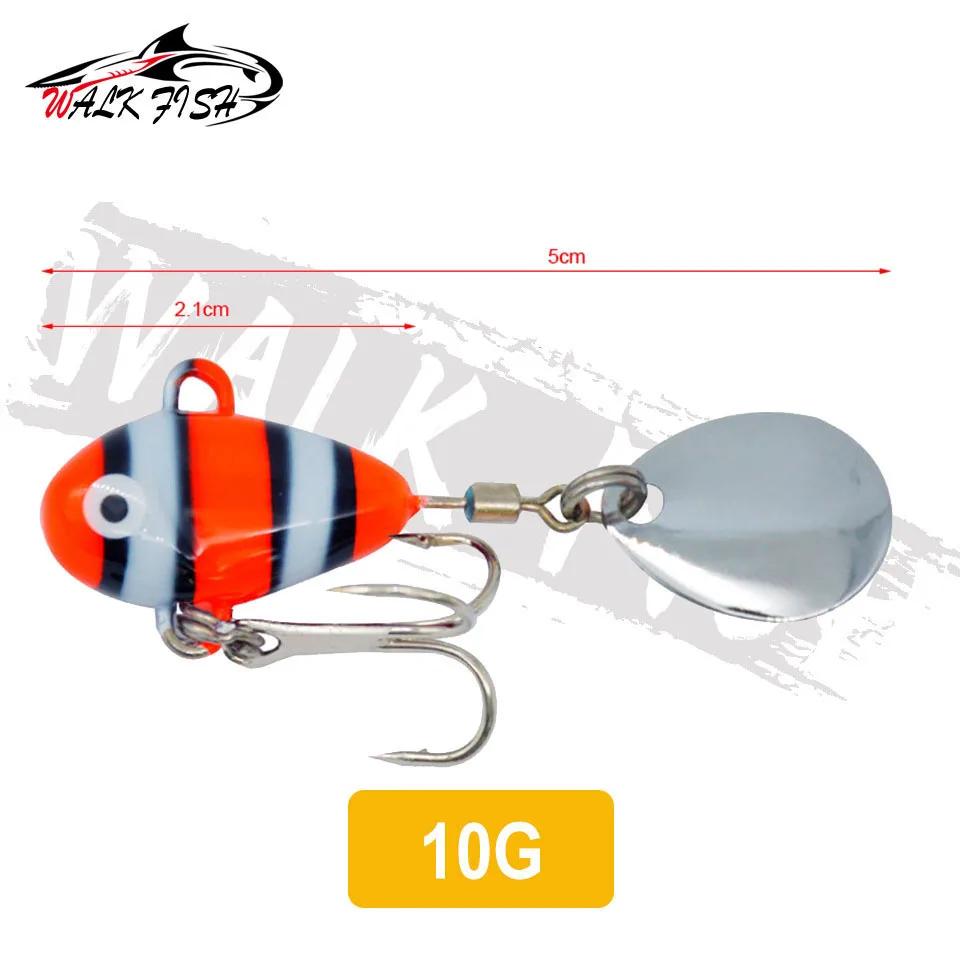 OBCK FISH-Appât Élen métal VIB pour la pêche à la carpe, leurre pour attraper des poissons, matériel