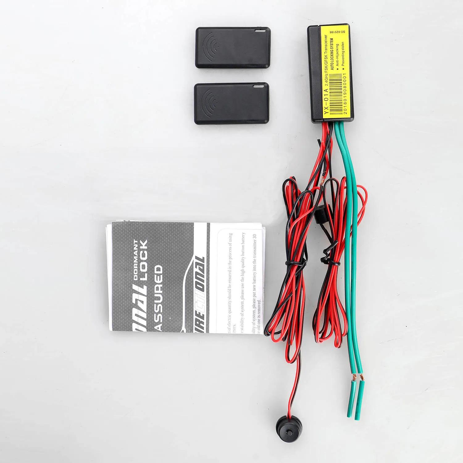 Système d'alarme de voiture à verrouillage automatique du moteur sans fil, antidémarrage RFID, dispo