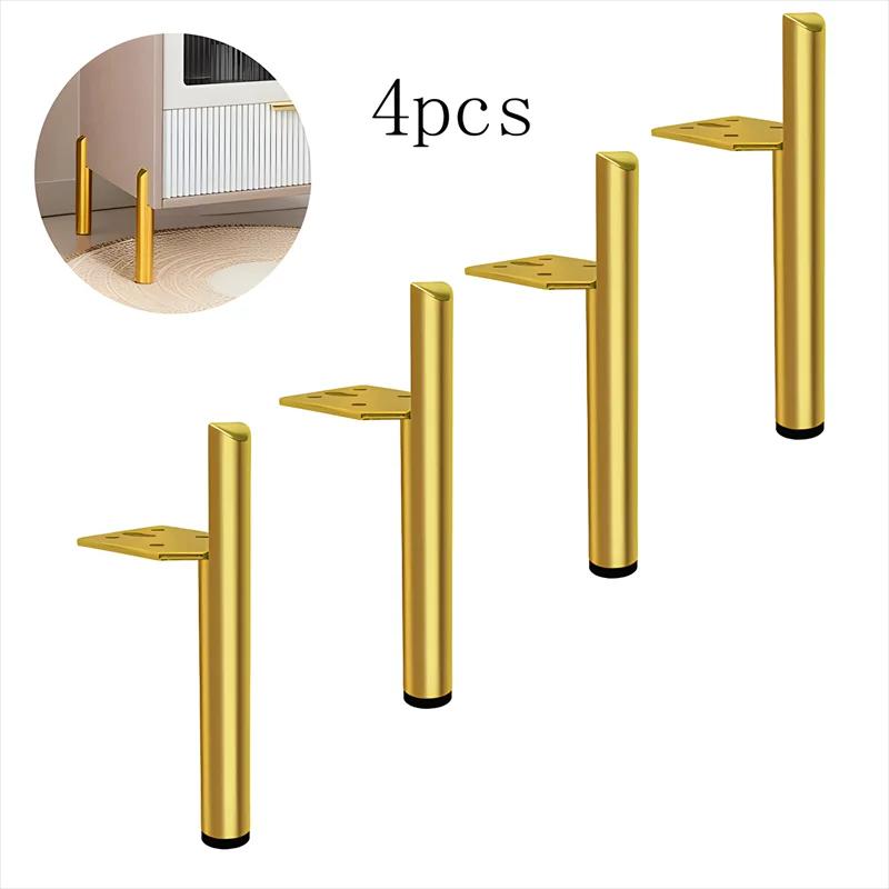 Pieds de support de bord de table en métal épais, meubles TV, canapé, quincaillerie, table à thé, lé