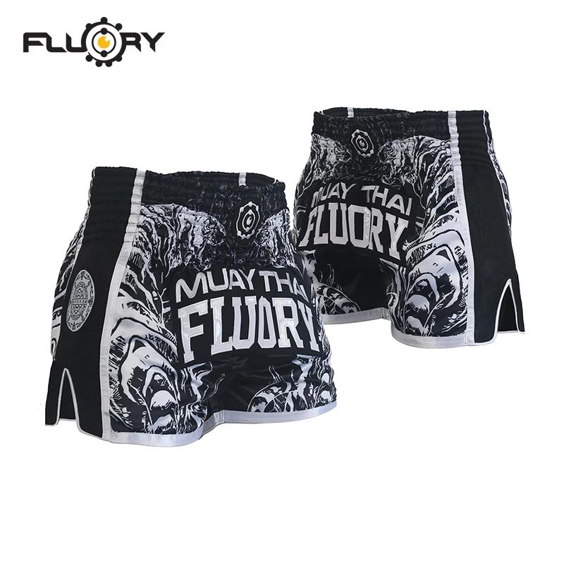 FLUORY – short de boxe thaïlandais, short Fairtex, Combat gratuit, Arts martiaux mixtes, pantalon d'