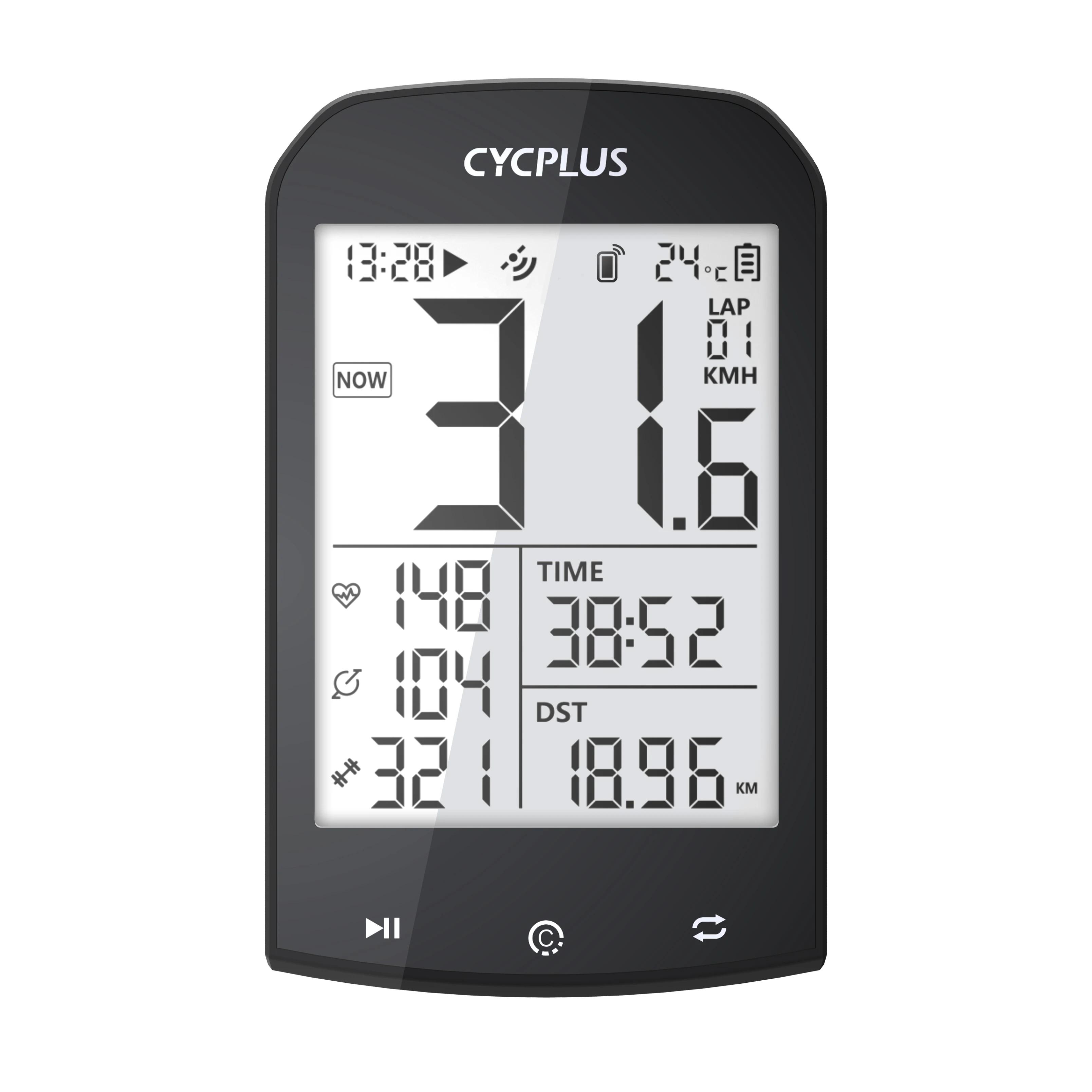 GPS Vélo Ordinateur Sans Fil CYCPLUS M1 Étanche Compteur De Vitesse Odomètre ANT + Bluetooth5.0 Vélo
