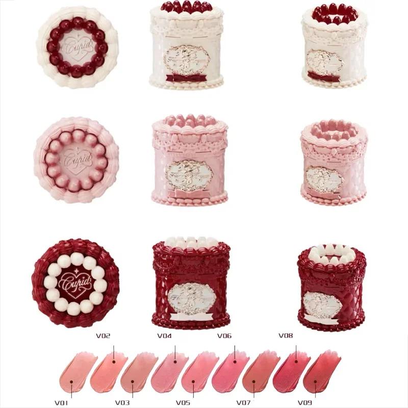 Kit de maquillage complet de la collection Flower Know Strawberry Cupid, palette visage professionne