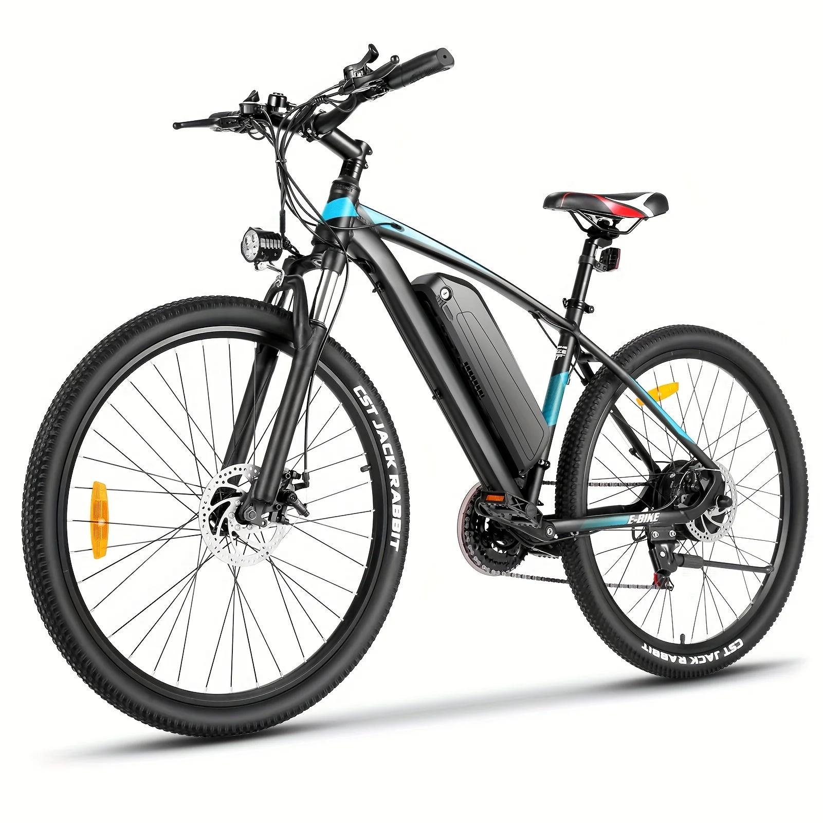 Vélo électrique Vivi 27,5" pour adultes avec batterie 500W, 48V 499,2WH, 20MPH, jusqu'à 50 milles, r