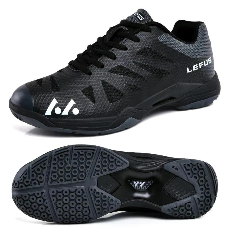 Nouveau haute qualité hommes baskets chaussures de Badminton Sports de plein air respirant dames hom