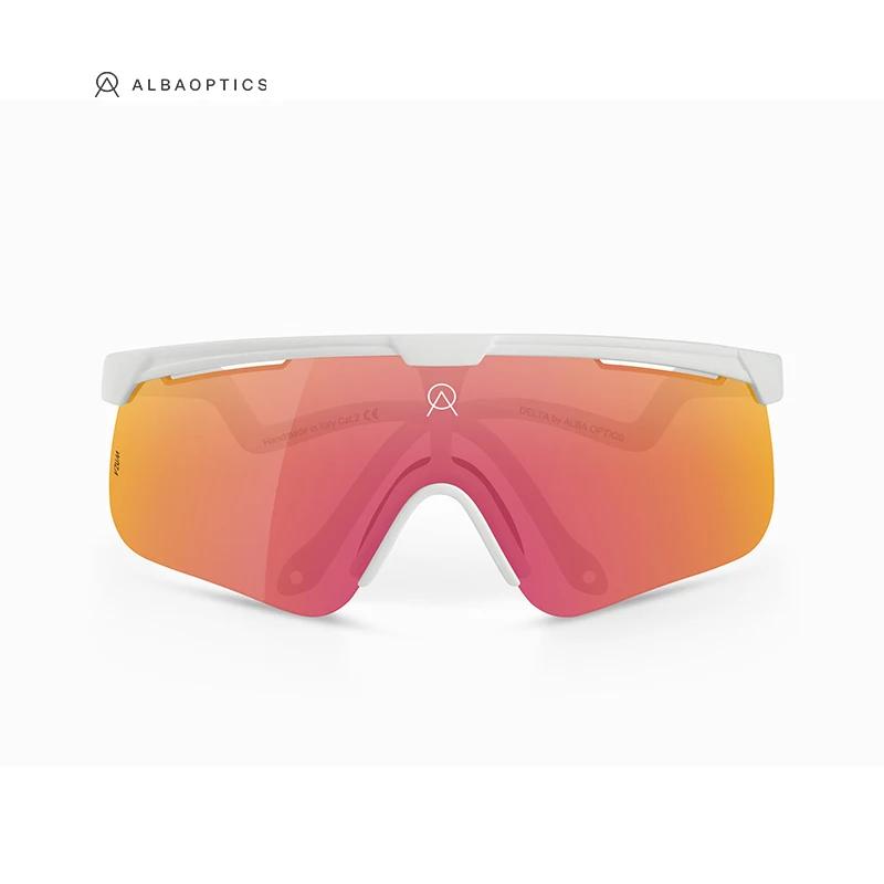 ALBA-Lunettes de cyclisme polarisées pour hommes et femmes, lunettes de sport, route, VTT, vélo de m