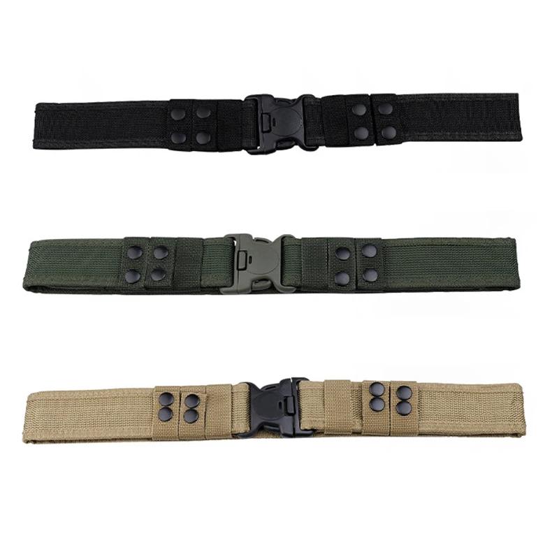 Ceinture tactique de Camouflage en plein air pour hommes, ceinture en tissu Oxford, ceinture d'alpin