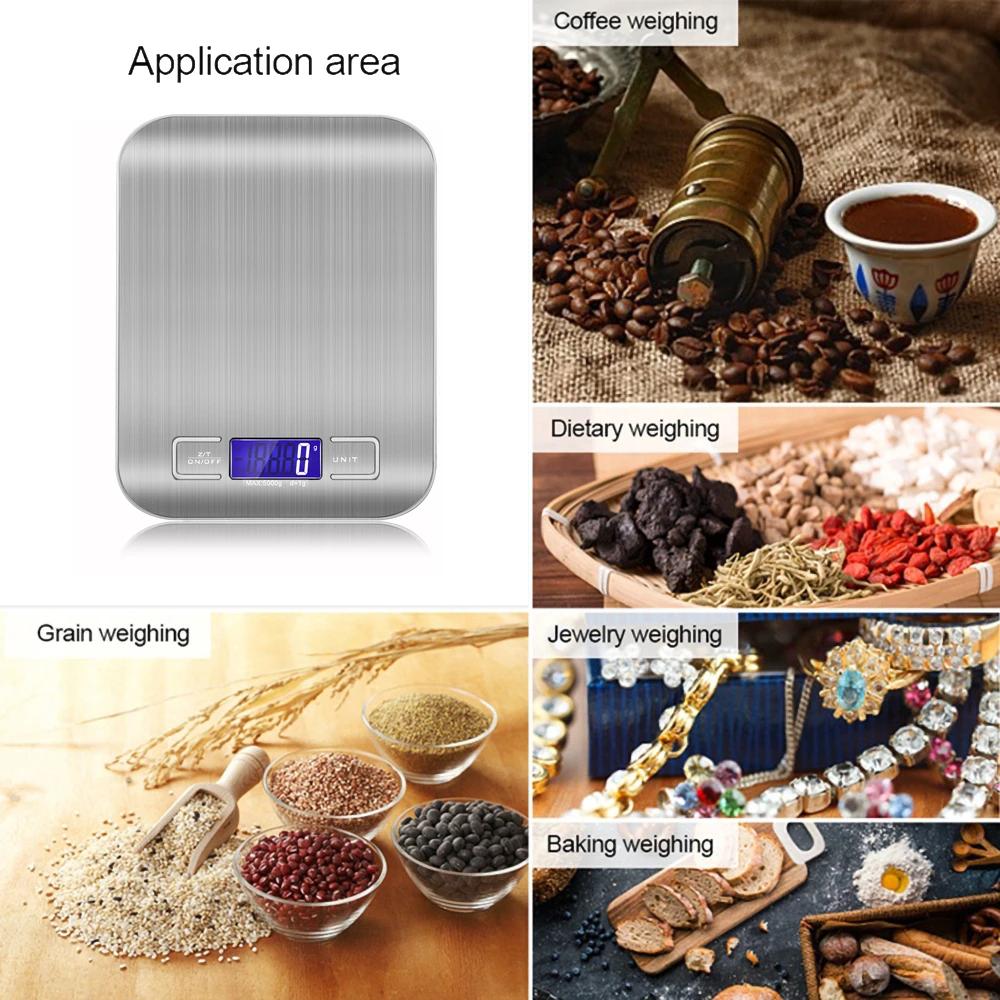 Balance de cuisine numérique électronique portable, haute précision, LCD, café goutte à goutte, pesé
