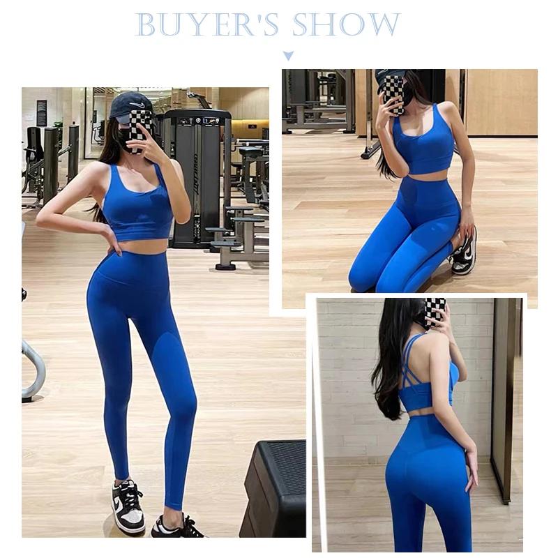 Leggings yoga femme sans couture 2025 - Collants fitness sport femme pour gymnastique et entraînement