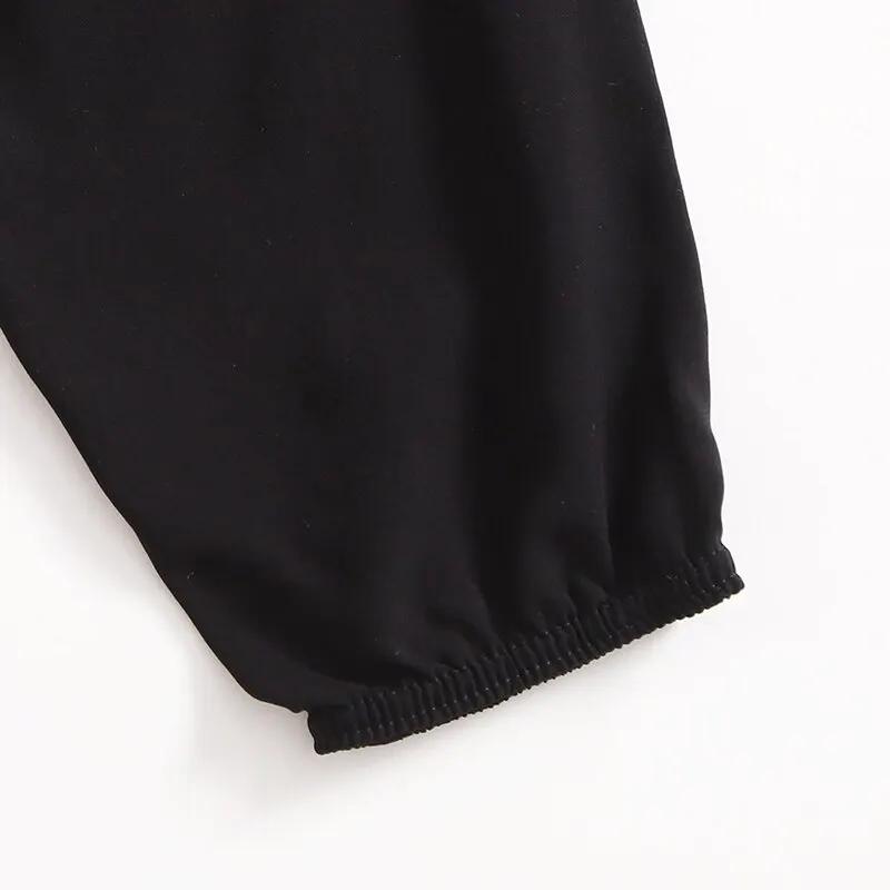 Pantalon ample confortable pour femmes - Sarouel été, plage, ceinture élastique décontracté