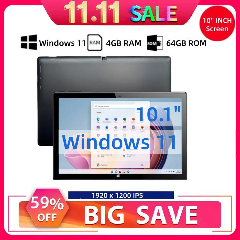 Tablette AR40 4 Go de RAM, 64 Go de ROM, 10,1 pouces, Intel Atom N3350 64 bits, Windows 11, 5000 mAh