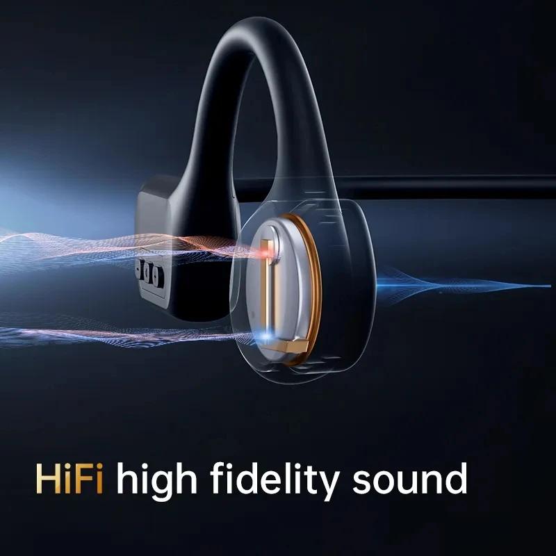 Sophia-Écouteurs Bluetooth sans fil étanches IPX8, lecteur MP3, Hifi, crochet d'oreille, sauna, télé