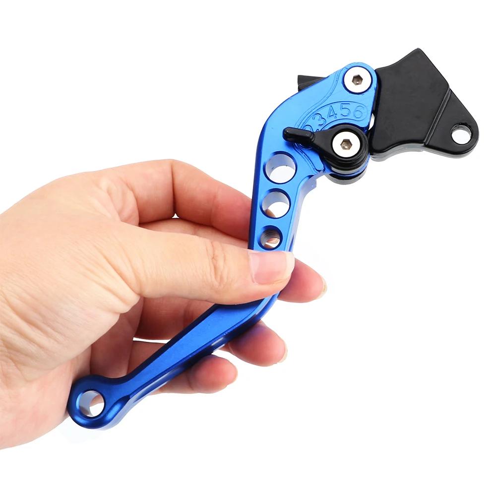 Leviers de frein universels pour moto, klaxon modifié, levier à main réglable, accessoires de moto,