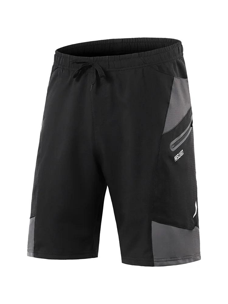 ARSUXEO-Short de cyclisme pour homme, sous-vêtement antichoc avec coussretours, pour VTT, B2203