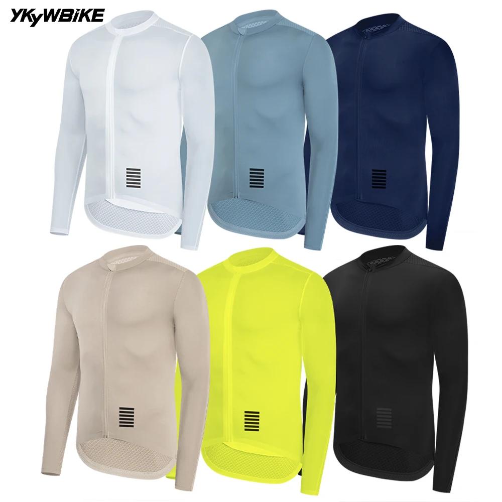 YKYWBIKE maillot de cyclisme pour hommes à manches longues été printemps vélo maillot Long vêtements