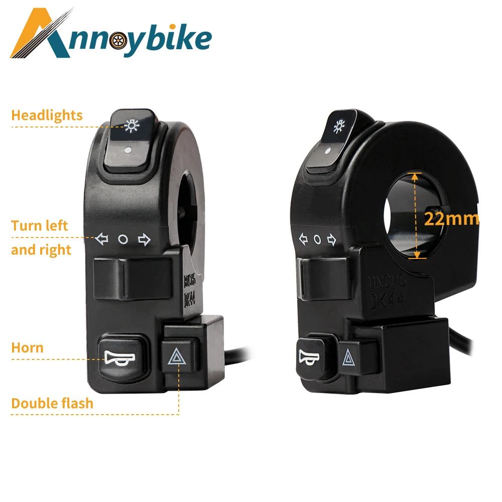 E vélo 48V 60V vélo électrique étanche câble lumière ensemble avant arrière clignotant dynamique cli