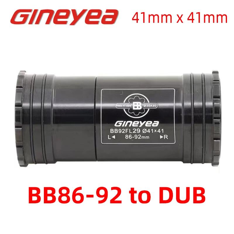 Gineyea vélo BB92DUB PF41DUB presse ajustement supports inférieurs pour vélo de route cadre de monta