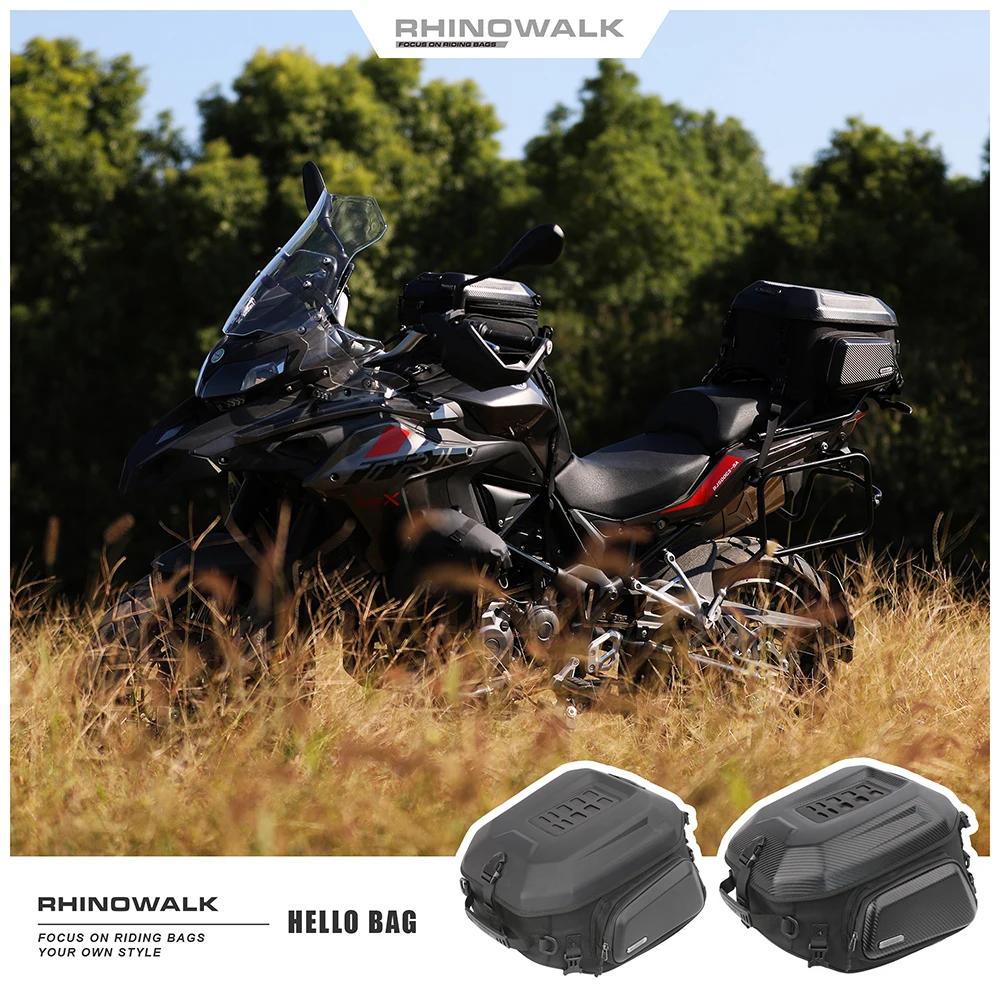 Bal inowalk-Sac à Dos Étanche pour Moto, Coque Rigide, Boîte de Selle de Siège Arrière, Bagages de V