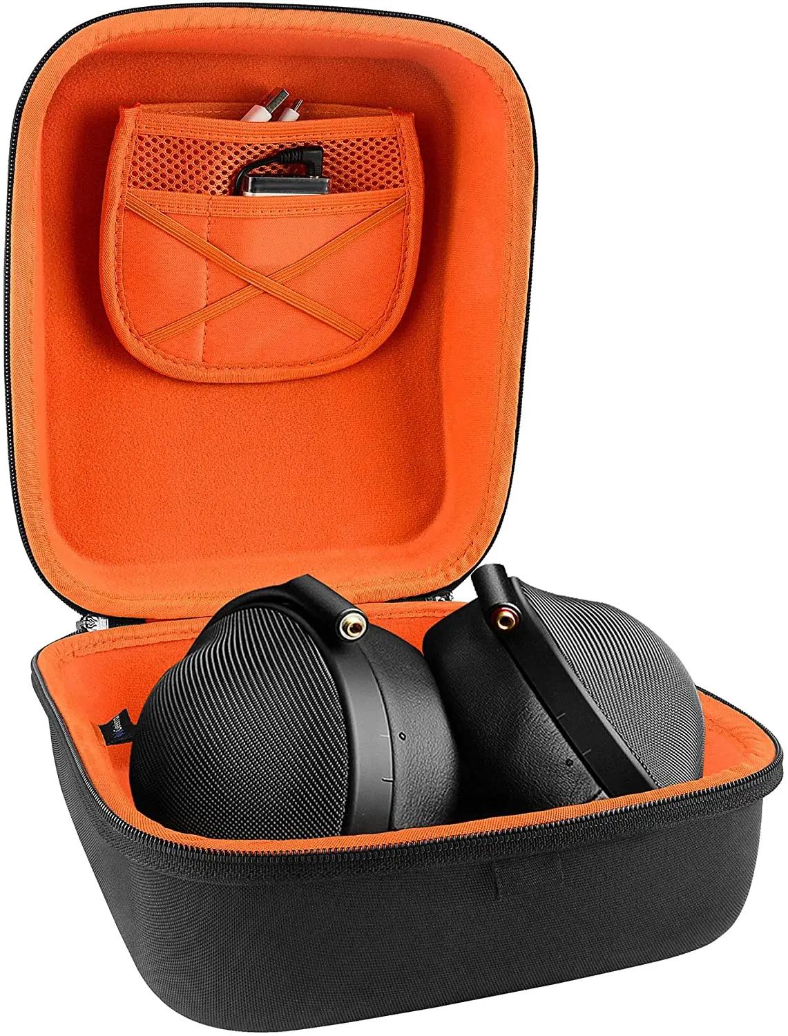 Étui pour casque Geekria pour casques Denon AH-D9200, Sony MDR-Z1R, sac de transport rigide de rempl
