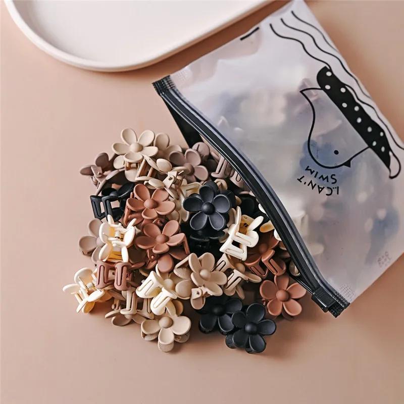 Petites clips beiges mixtes, accessoires pour filles mignonnes, parfaits pour un usage quotidien, de