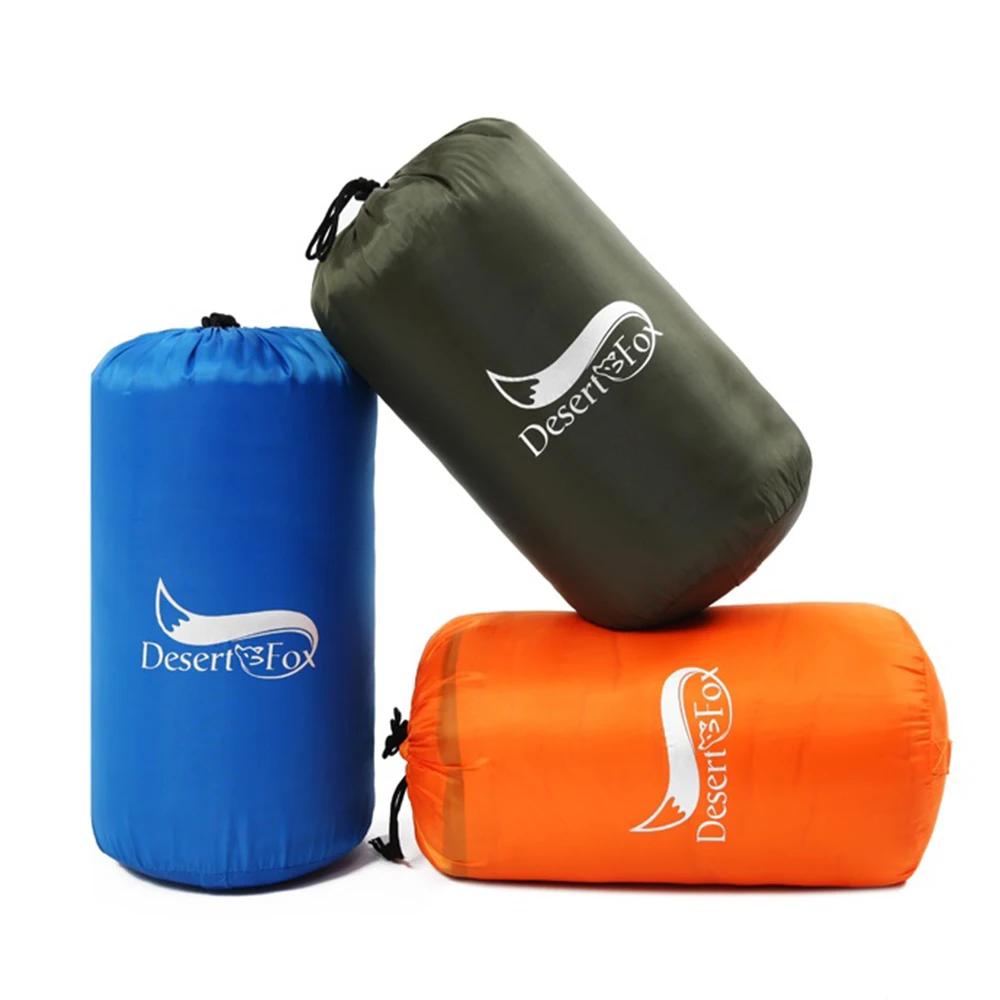 Desert & Fox-Sacs de couchage ultralégers pour adultes et enfants, 1kg, portable, 3 saisons, randonn