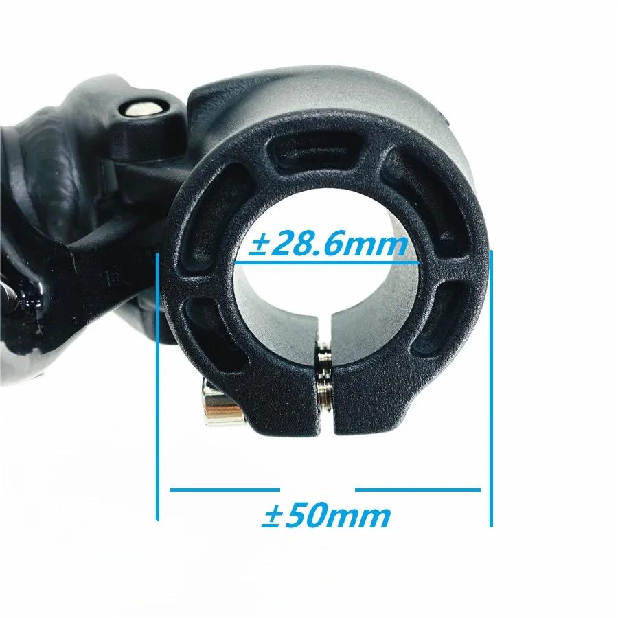 Tige droite en alliage d'aluminium pour vélo pliant pour enfants, double 2,2, tige en fibre, guidon,