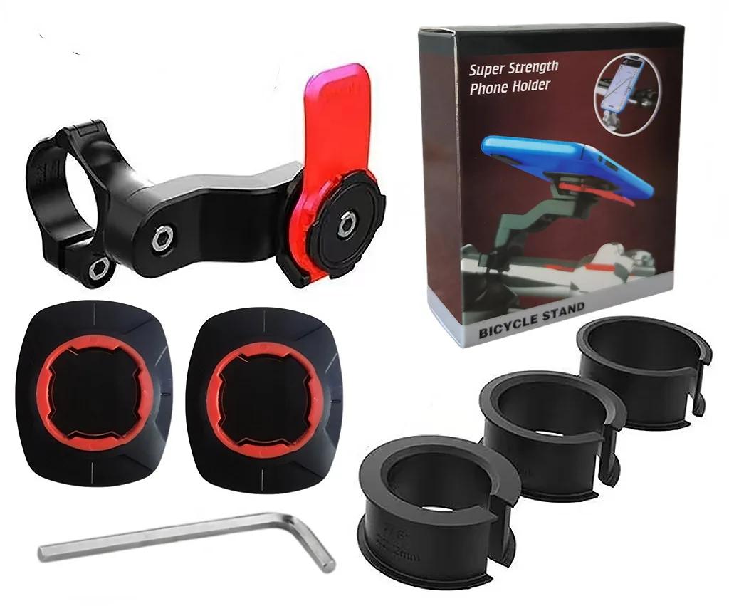 Support de téléphone pour vélo, support de téléphone pour moto, pince de fixation pour téléphone por