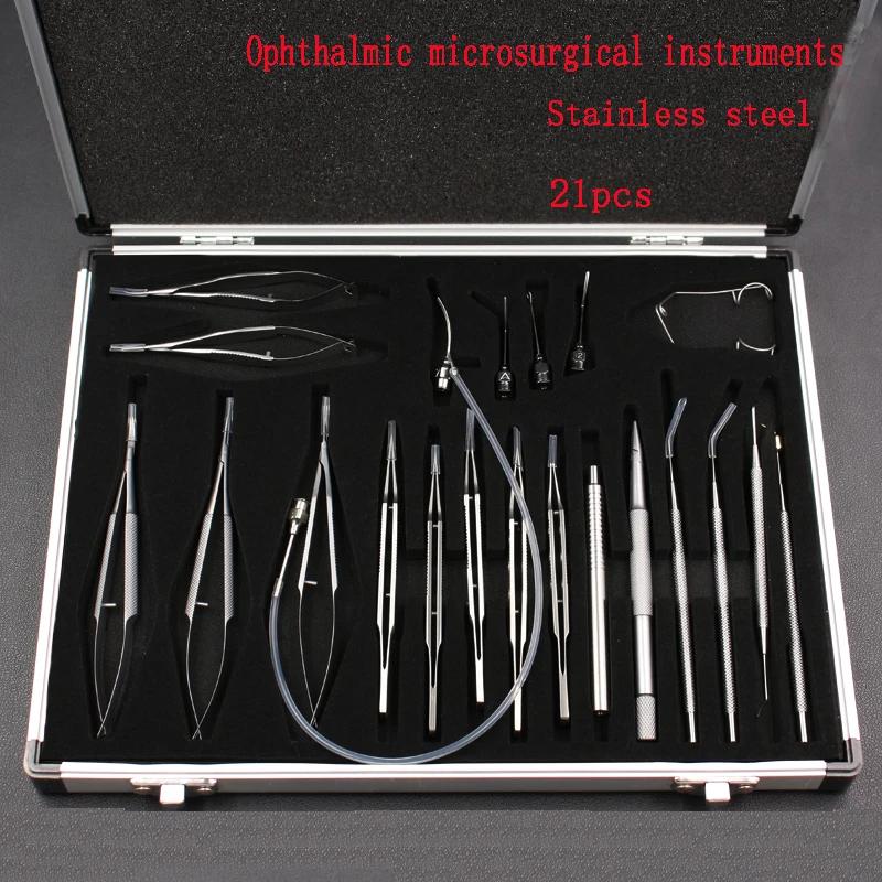 Instruments de micropropormicro-danse, équipement de beauté, outils, paquet de 21 pièces, ciseaux, p