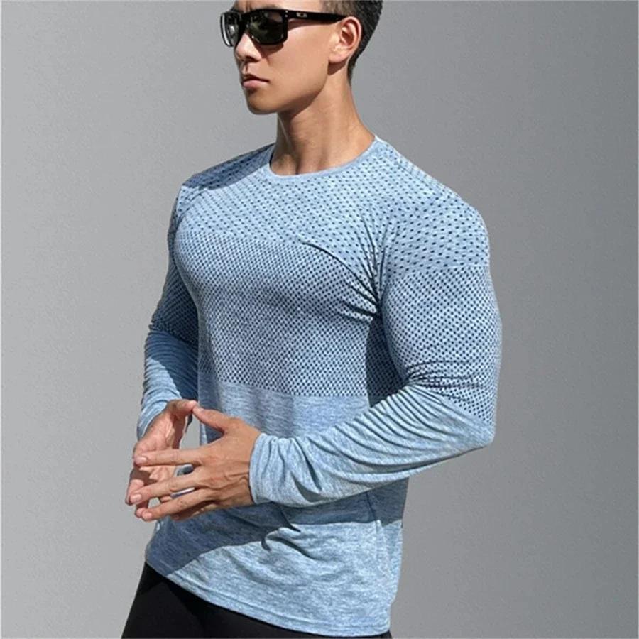 T-shirt sport manches longues séchage rapide - Confort optimal pour fitness homme