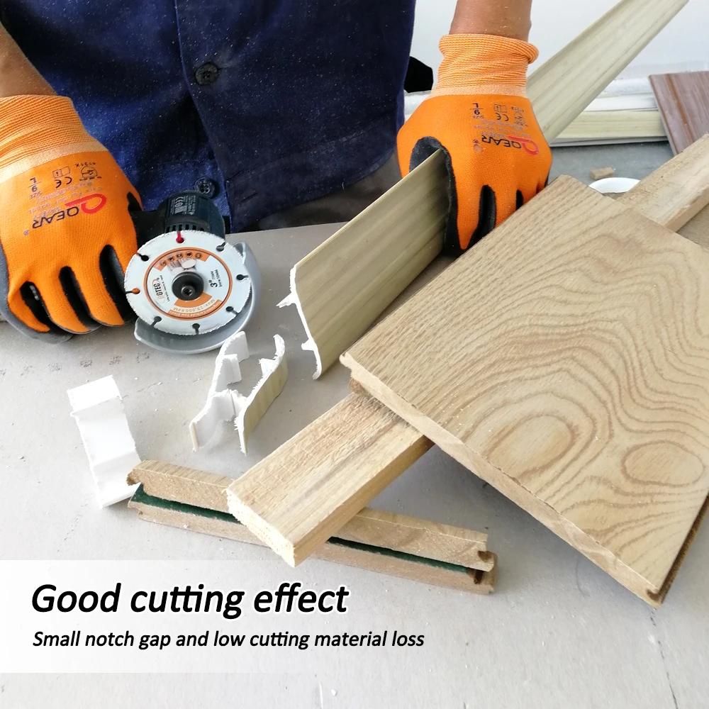 BGTEC 3 pouces 75mm disque de coupe bois acier béton granit verre carrelage Mini meuleuse d'angle ou