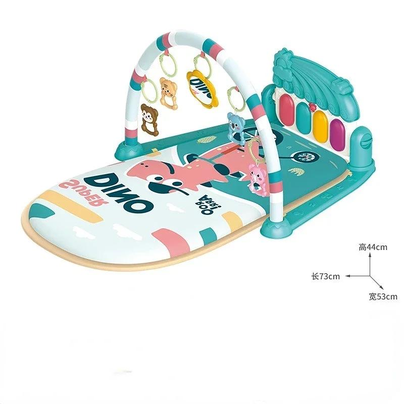 Tapis de musique pour bébé, jouets pour enfants, tapis de jeu rampant, tapis de développement avec c