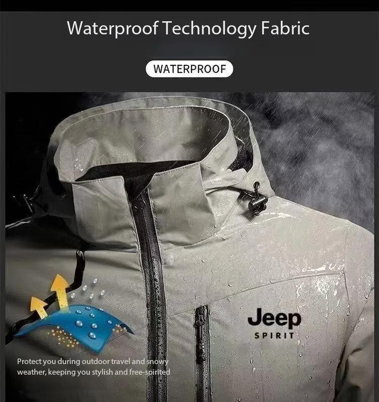 Vestes de randonnée Jeep de haute qualité, manteaux d'alpinisme avec capuchons amovibles et différen