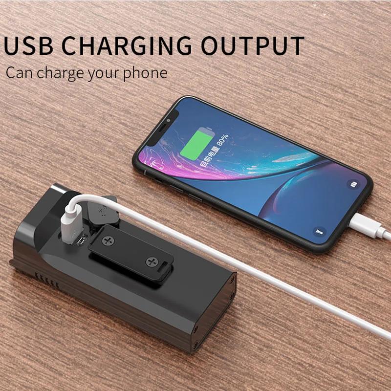 10000mAh vélo vélo lumière USB LED Rechargeable ensemble montagne Cycle avant arrière mettre en évid