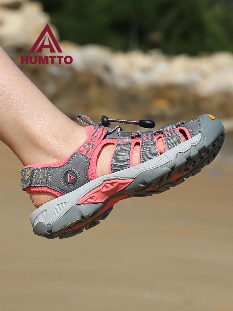 HUMTTO sandales femmes en plein air chaussures en amont Aqua chaussures Wading baskets légères chaus