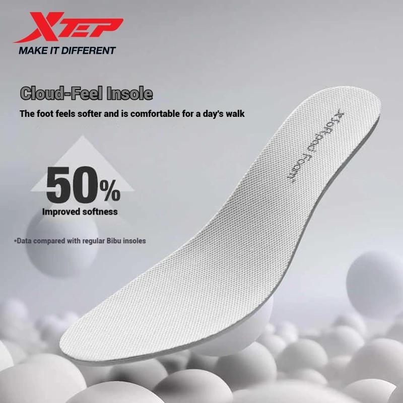Xtep Little Basque 2 chaussures décontractées pour hommes 2025 été Vintage respirant confortable ant
