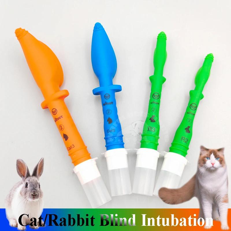 Tube d'intubation aveugle pour chat et lapin, Gel médical doux, lapins, intubation trachéale, consom