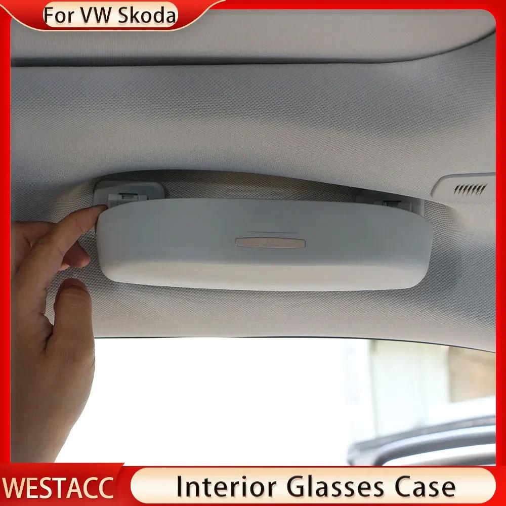 Étui en ABS pour lunettes de soleil, support pour VW Touareg 2018 – 2021 pour Skoda Karoq kodiaql, b